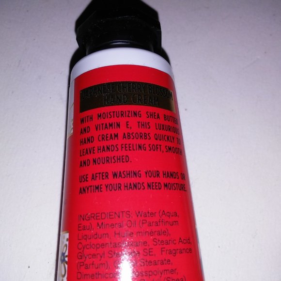 Set of 2 Bath & Body Works Japanese Cherry Blossom Hand Cream Shea Butter 1oz Ea - Picture 5 of 5